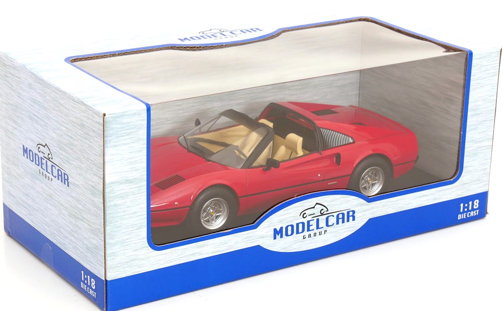 Ferrari 308 GTS 1977 red 1:18 MCG Modelcar Group