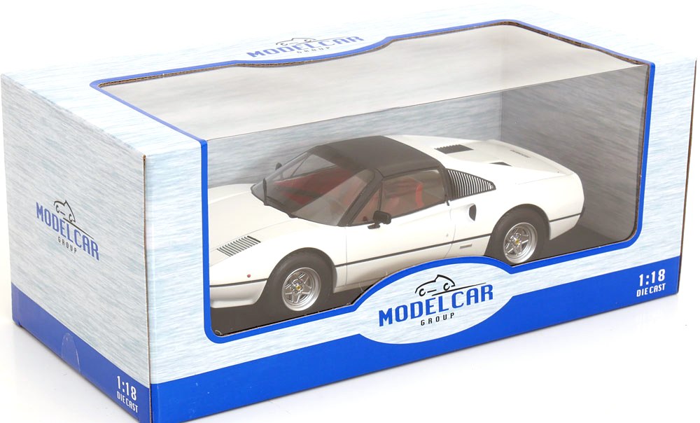 Ferrari 308 GTS 1977 white 1:18 MCG Modelcar Group