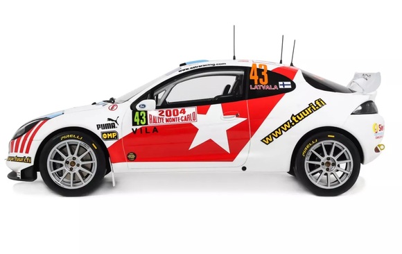 Ford Puma Super 1600 #43 M.Latvala Rallye Monte Carlo 2004 1:18 OttOmobile