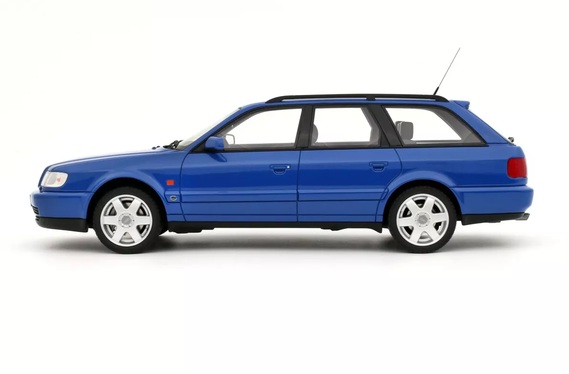 Audi S6 Plus (C4) Avant 1995 Nogaro Blue Pearl M8 1:18 OttOmobile