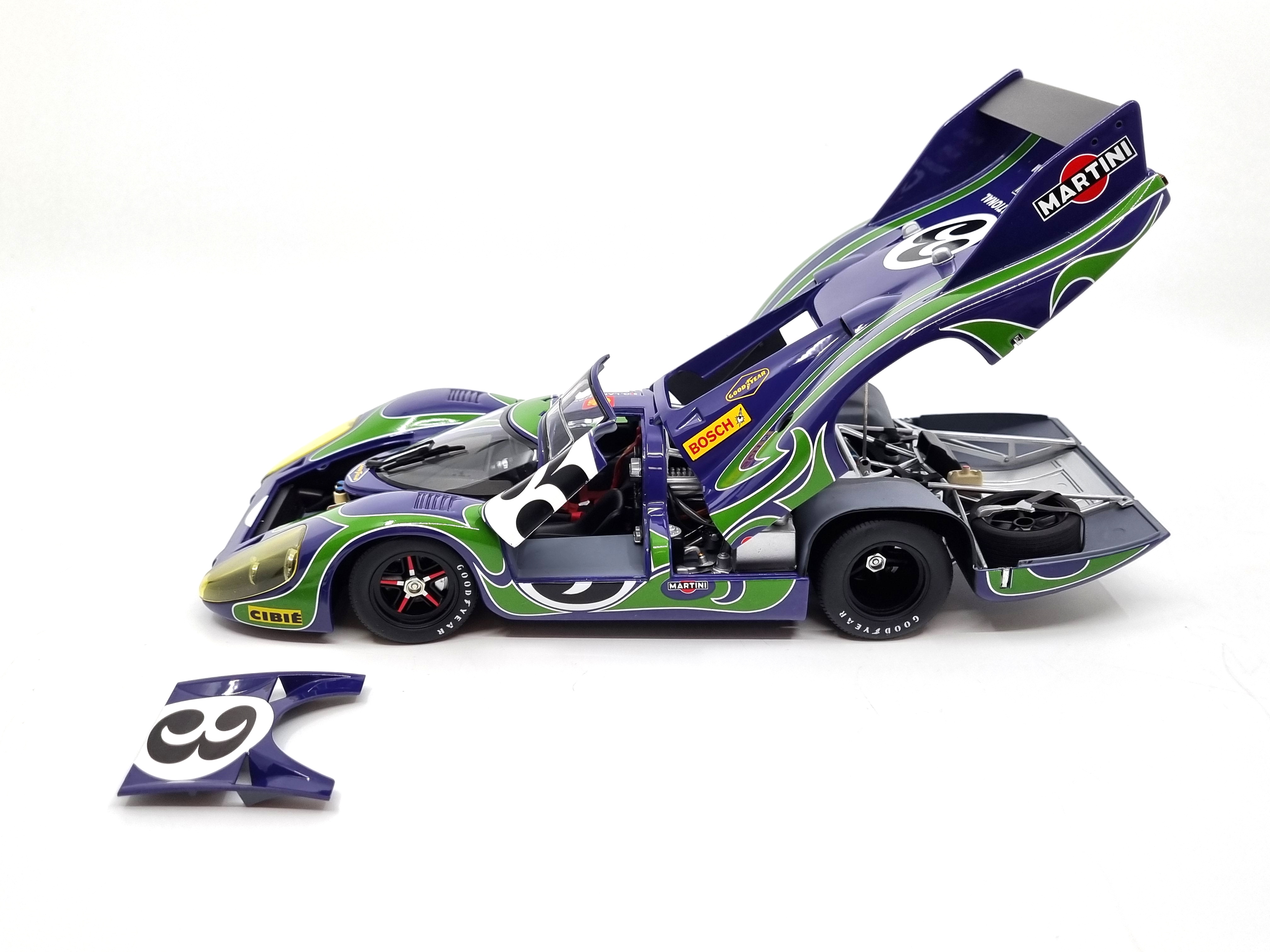 Porsche 917 Long Tail #3 24h Le Mans 1970 1:18 AUTOart