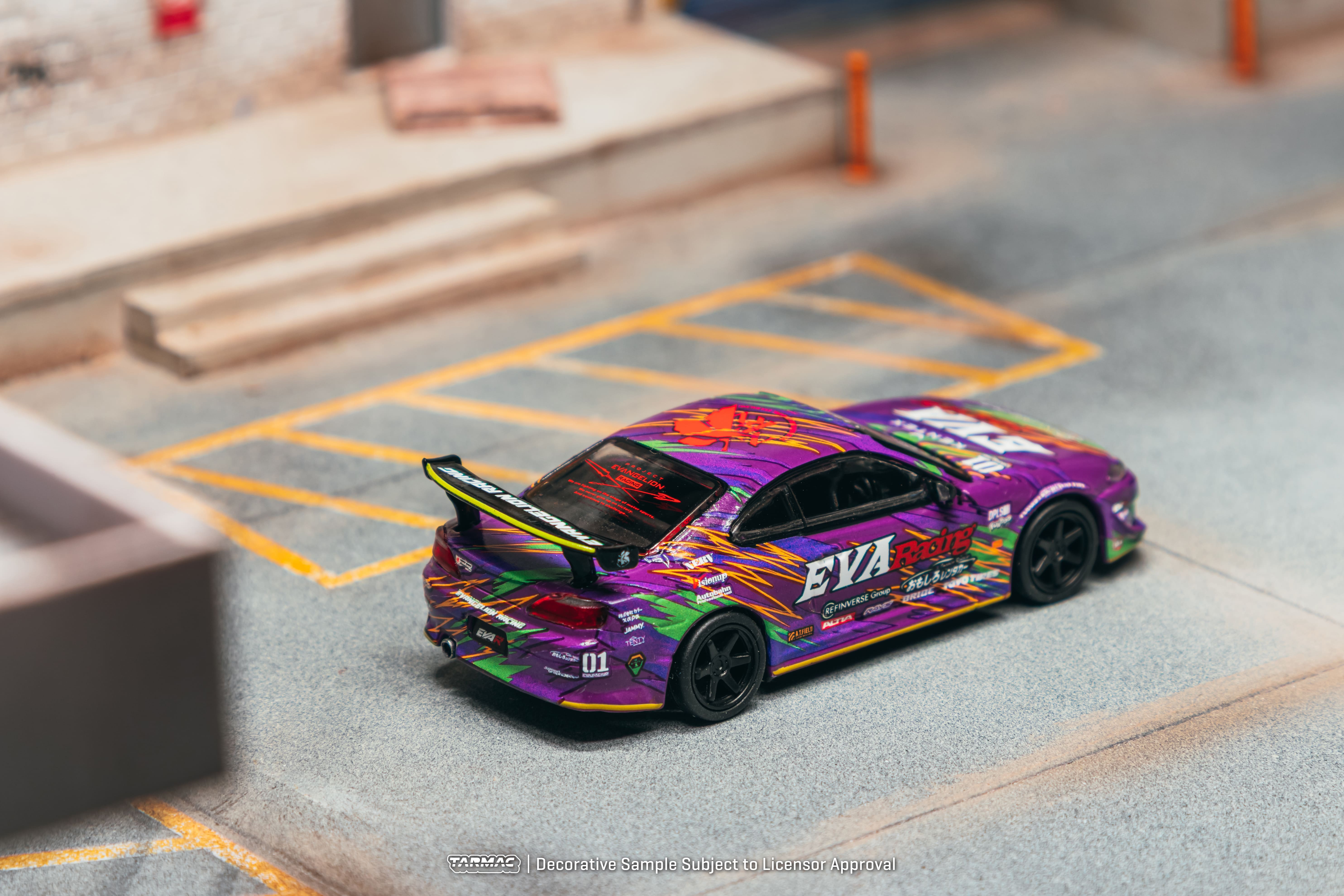 Nissan Silvia (S15) EVA RT Test Type-01 2025 1:64 Tarmac