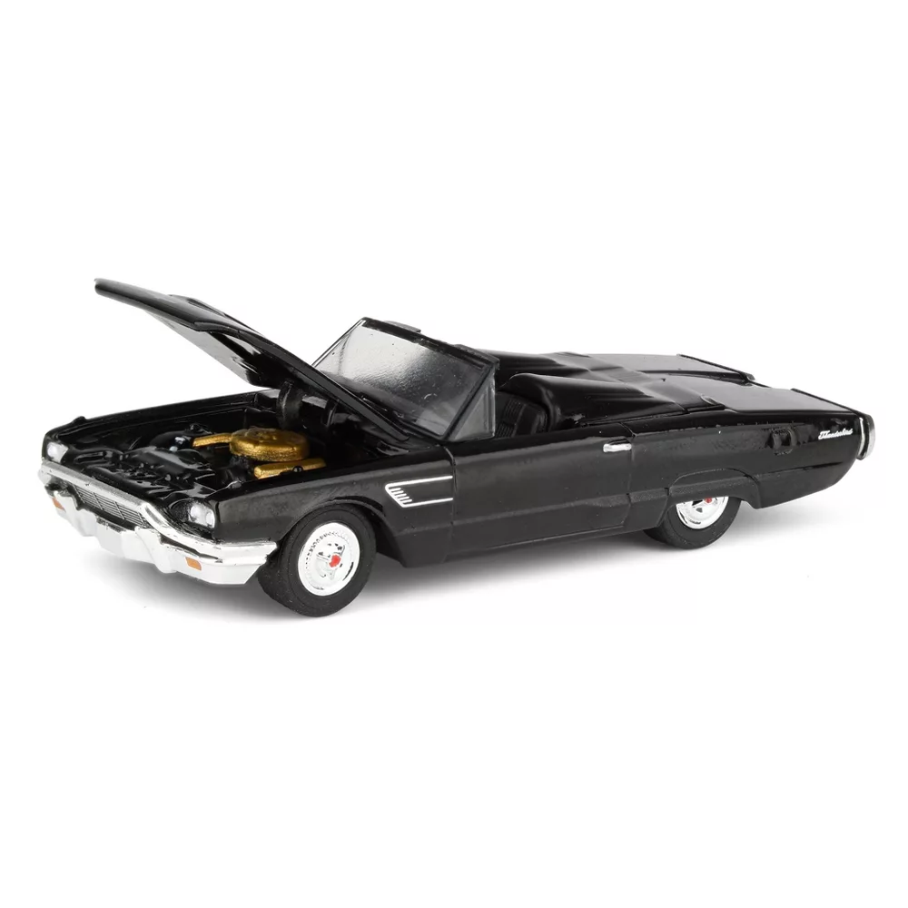 Ford Thunderbird 1965 With Tonneau Cover *Black Bandit Series 30* 1:64 Greenlight