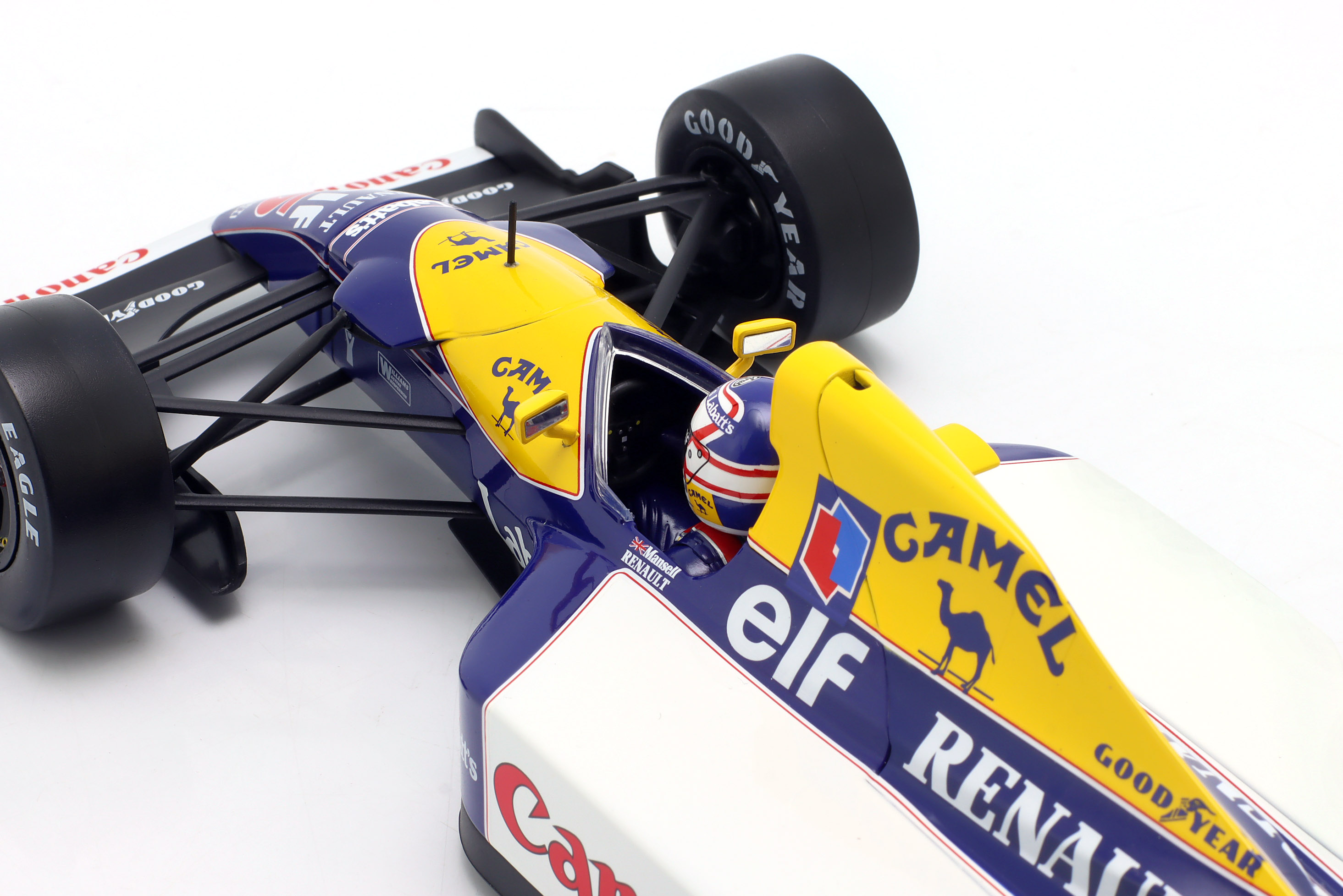 Williams FW14 #5 N.Mansell 2nd Monaco GP F1 1991 1:18 Werk83