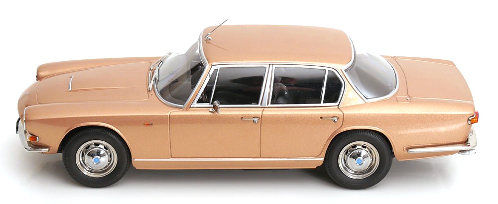 Maserati Quattroporte I 1965 gold metallic 1:18 KK Scale