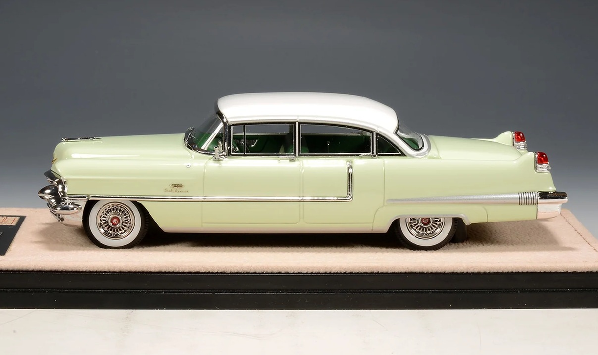 Cadillac Fleetwood 60 Special 1956 persian green/white top 1:43 Stamp Models
