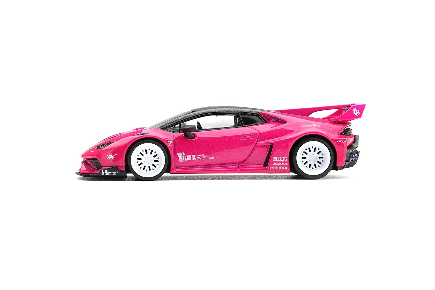Lamborghini Huracán GT 2026 LB★WORKS ruby purple 1:64 Mini GT