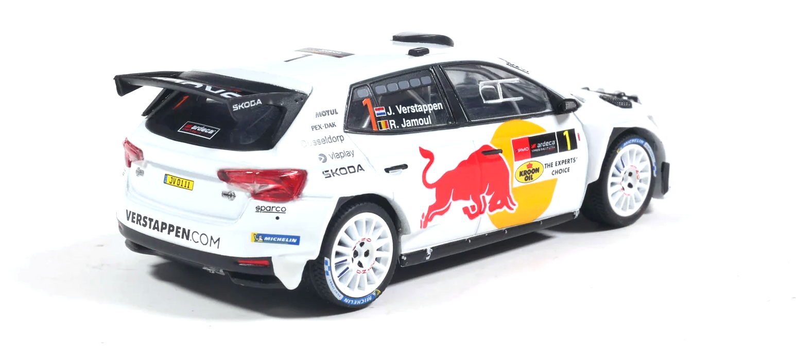 Škoda Fabia Rally2 #1 J. Verstappen/R. Jamoul Ypres Rally 2026 1:43 Ludor Models