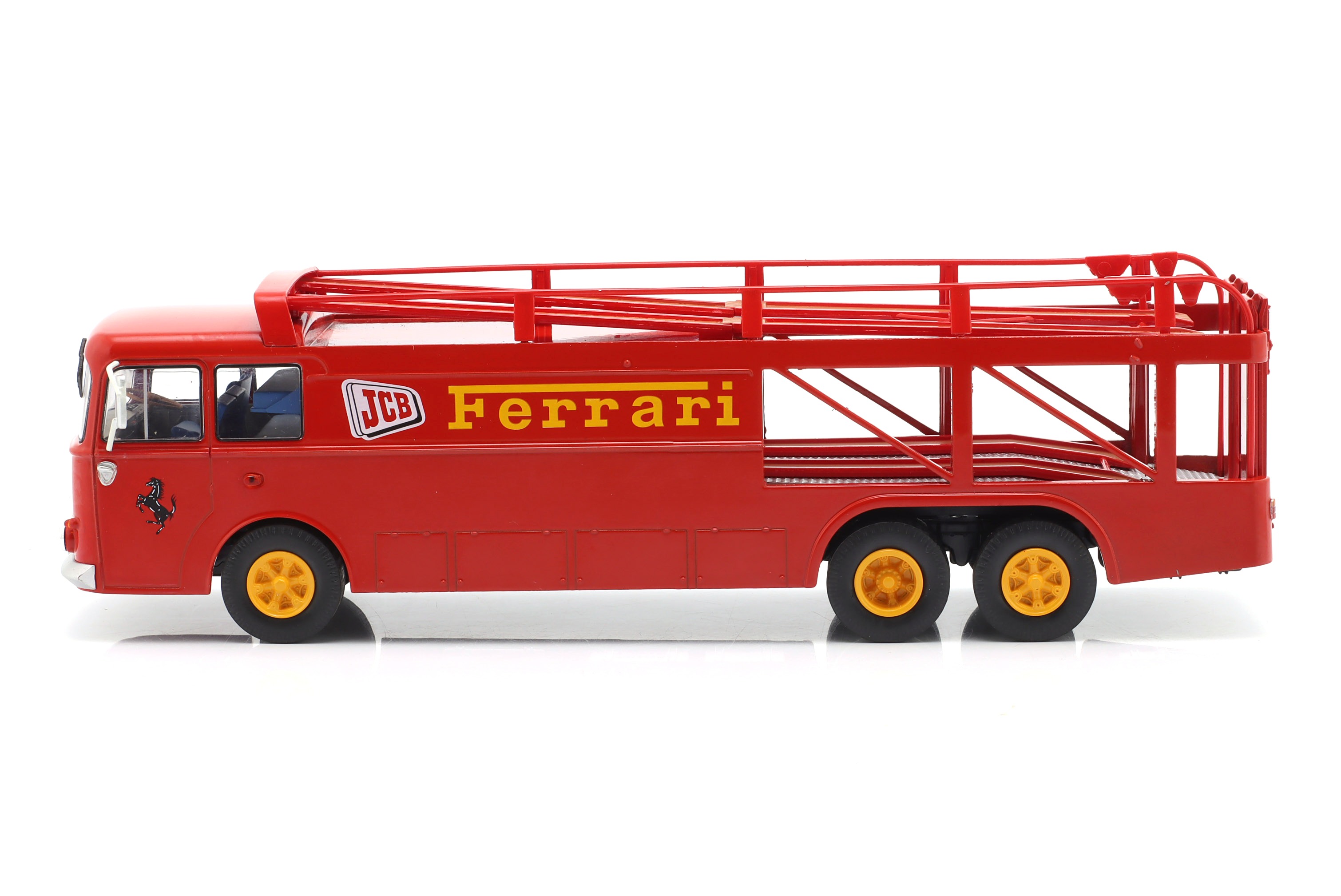Fiat Bartoletti 306/2 Type II Truck 3-Assi Ferrari Car Transporter 24H Le Mans 1970 1:43 Hachette