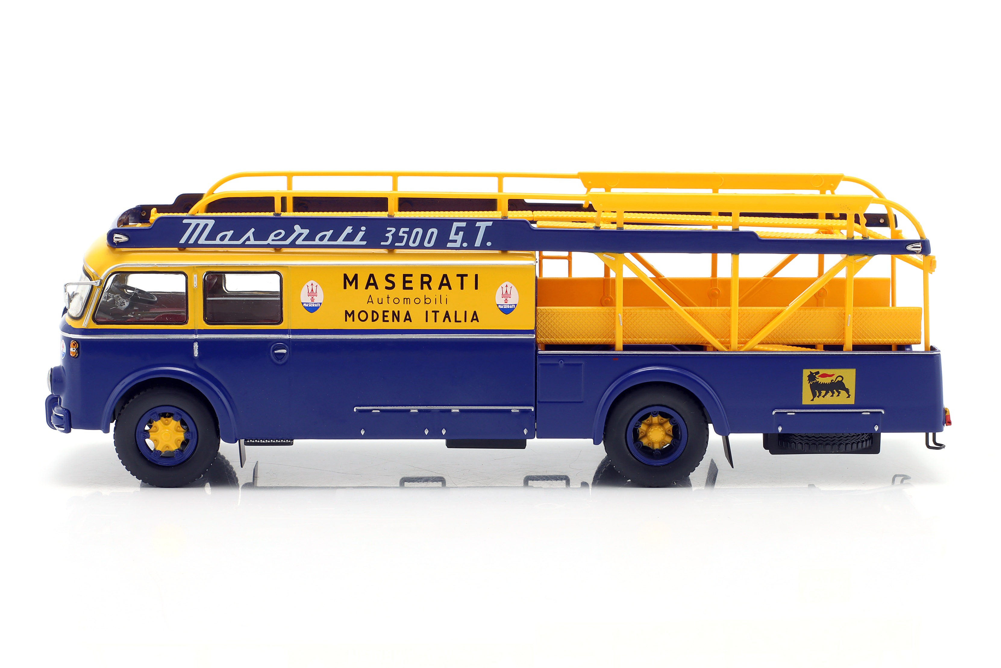 Fiat 642RN2 Truck Bartoletti F1 Maserati Car Transporter 1957 1:43 Hachette