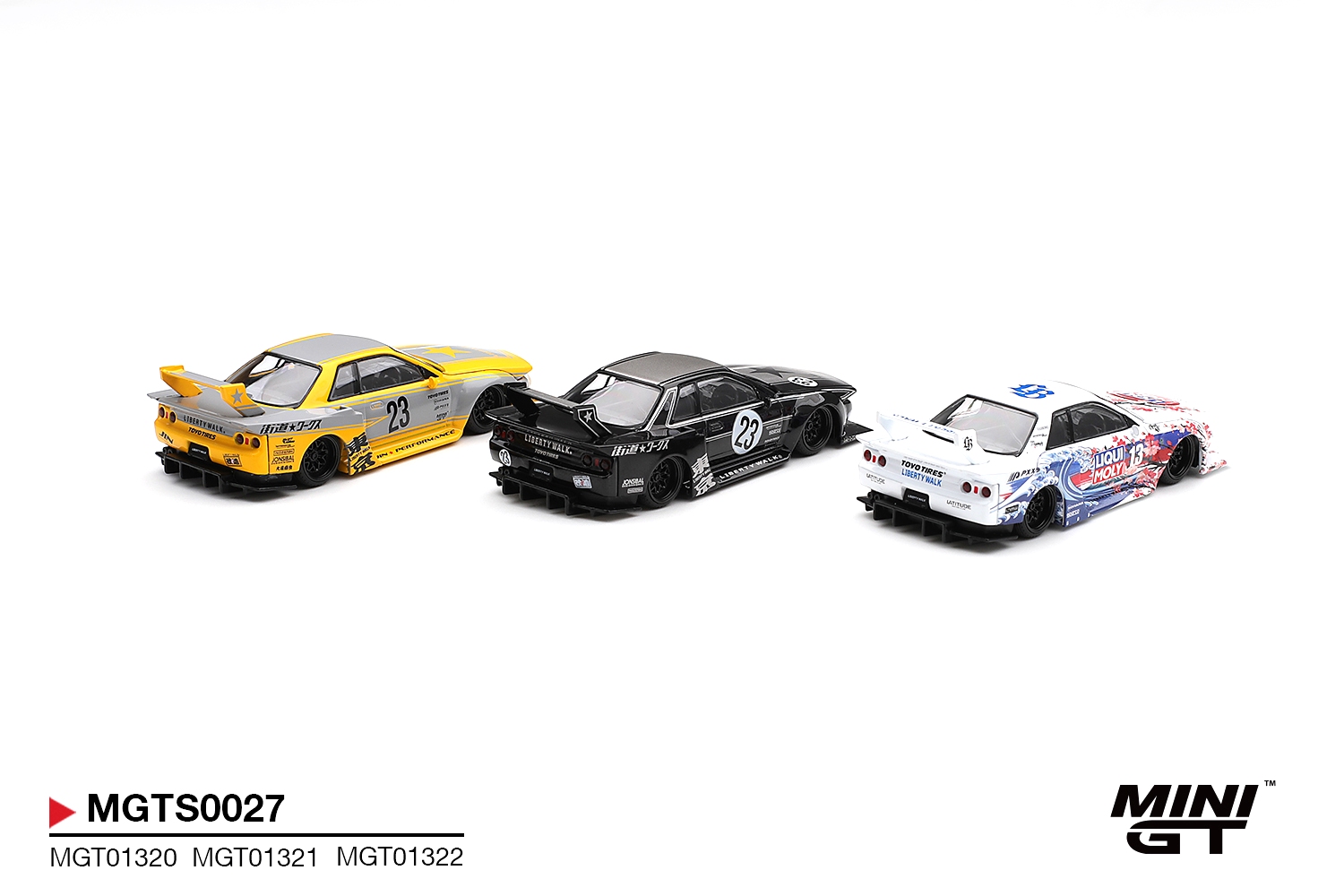 INOZETEK x Liberty Walk R32 Set 2026 Show Edition 1:64 Mini GT