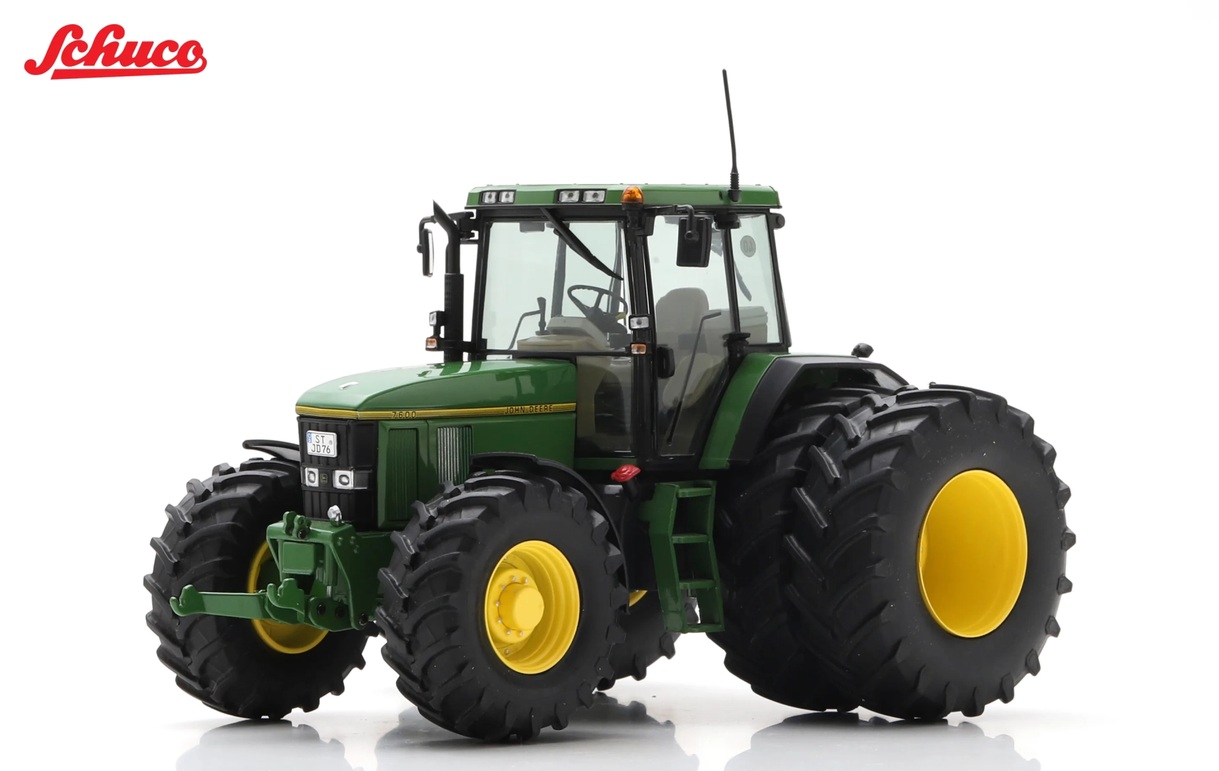 John Deere 7600 green 1:32 Schuco