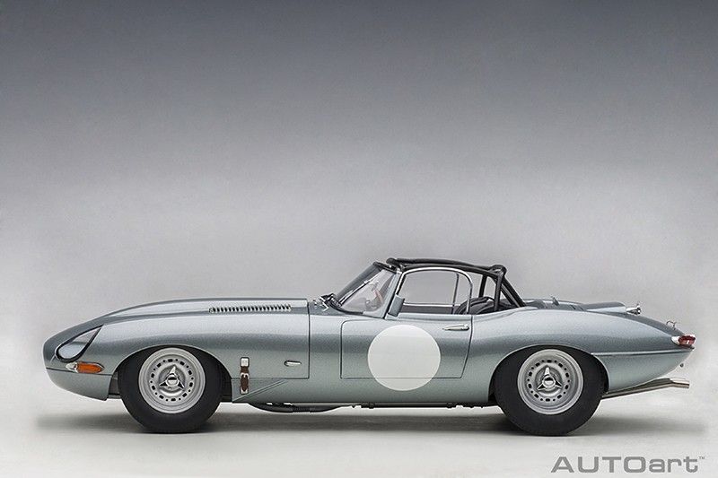 Jaguar E-Type Lightweight silver 1:18 AUTOart
