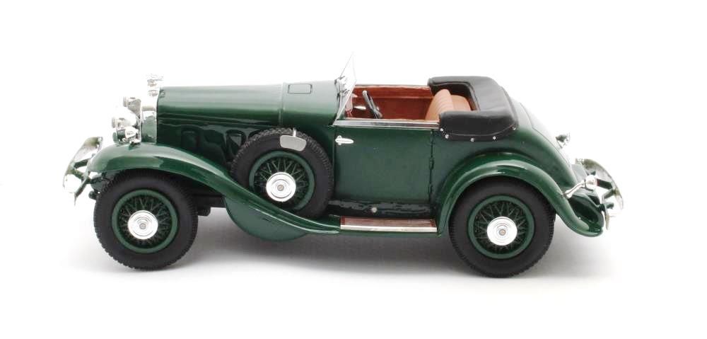 Stutz DV32 Super Bearcat Open 1932 green 1:43 Matrix Scale Models