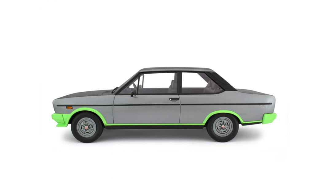 Fiat 131 Racing 2000 TC 1978 grey metallic/green 1:18 Laudoracing Model