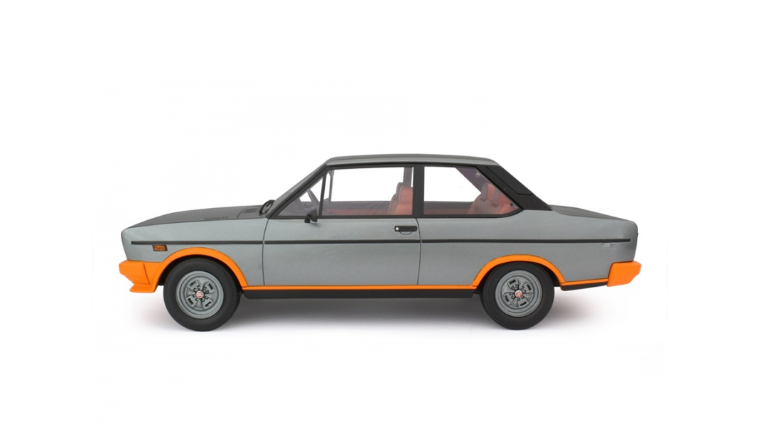 Fiat 131 Racing 2000 TC 1978 grey metallic/orange 1:18 Laudoracing Model