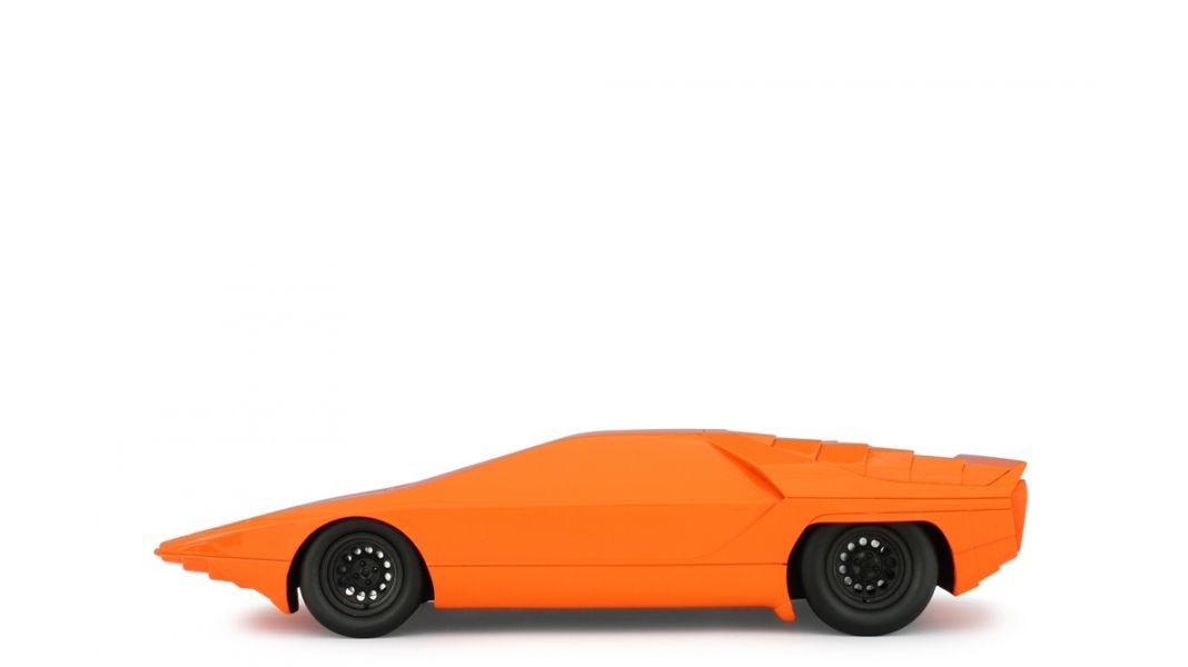Alfa Romeo 33 Bertone Carabo 1967 1° Maquette di stile orange 1:18 Laudoracing Model