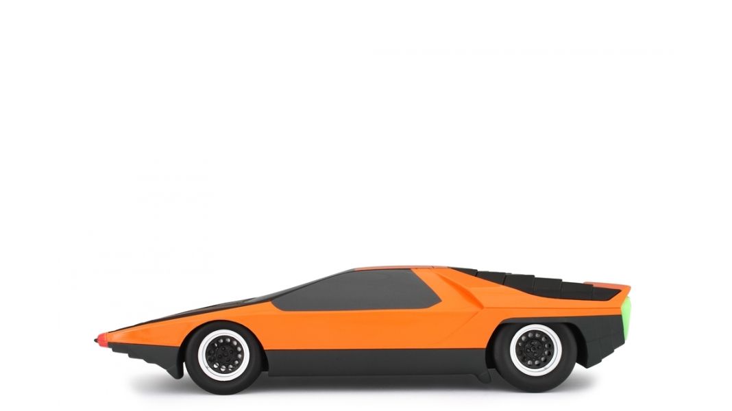 Alfa Romeo 33 Bertone Carabo 1967 2° Maquette di stile orange 1:18 Laudoracing Model