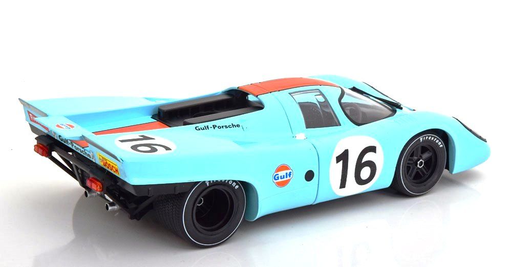Porsche 917K #16 Pedro Rodriguez/Richard Attwood Winner 1000km Zeltweg 1971 1:18 CMR 