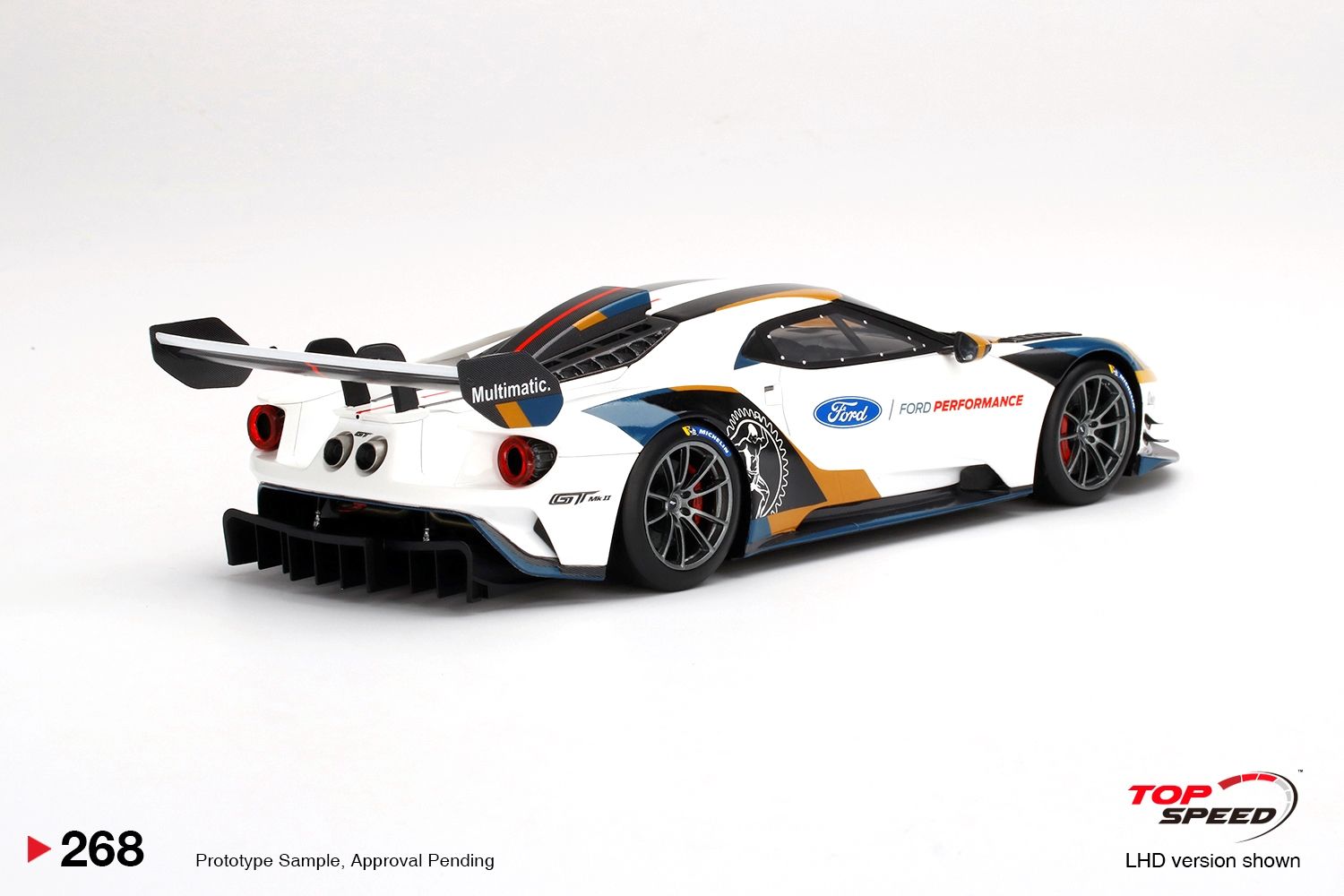 Ford GT Mk II Pebble Beach Concours d'Elegance 2019 1:18 TopSpeed Models