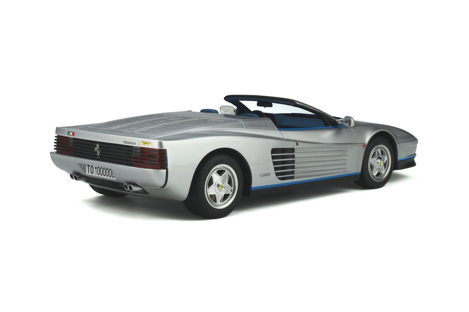 Ferrari Testarossa Spyder 1998 silver 1:12 GT Spirit