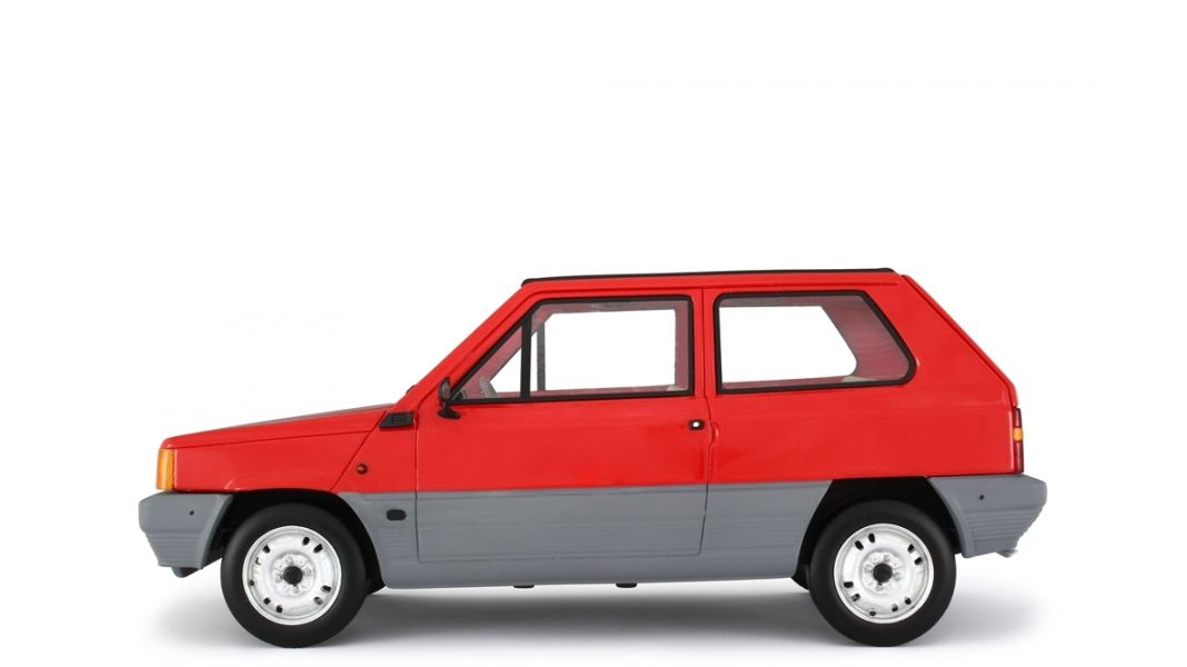 Fiat Panda 30 1980 rosso siam 1:18 Laudoracing Model