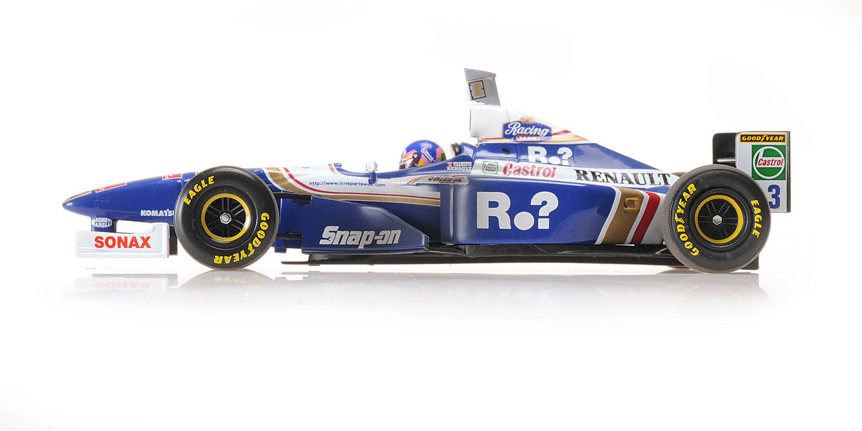 Williams Renault FW19 #3 J.Villeneuve World Champion 1997 1:43 Minichamps