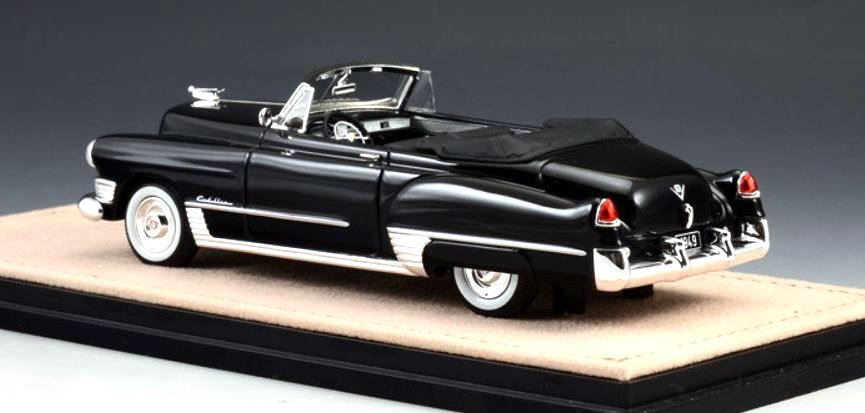 Cadillac Series 62 Convertible Open 1949 black 1:43 Stamp Models