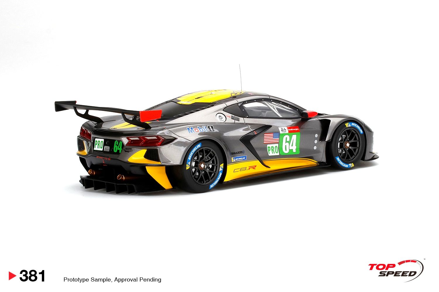 Chevrolet Corvette C8.R #64 Tommy Milner, Nick Tandy, Alexander Sims Le Mans 24h 2021 1:18 TopSpeed Models