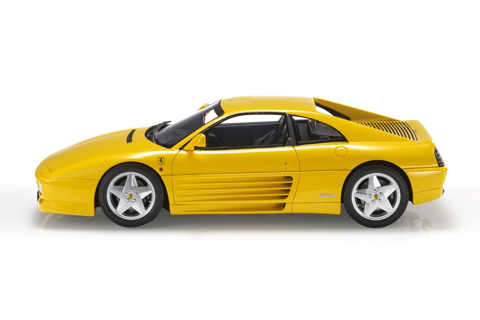 Ferrari 348 GTB 1993 yellow 1:18 Top Marques Collectibles