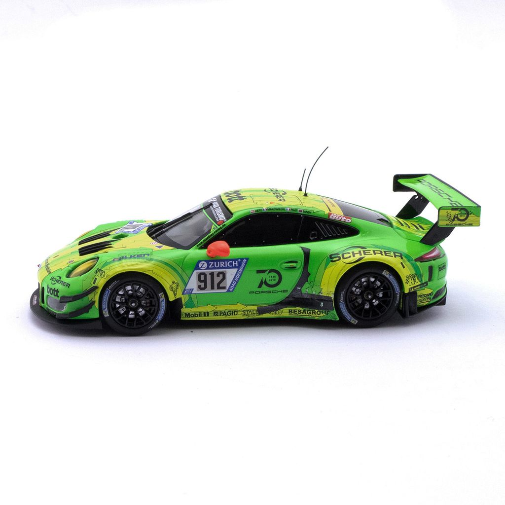 Manthey-Racing Porsche 911 GT3 R #912 Winner 24h Race Nürburgring 2018 1:43 Minichamps