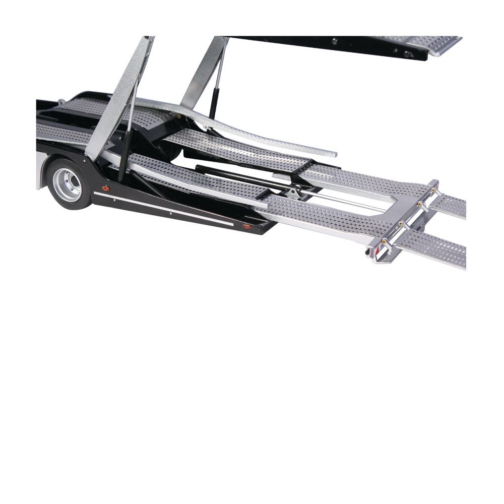 Scania V8 730S Lohr Set fiction blue/decor 1:18 NZG