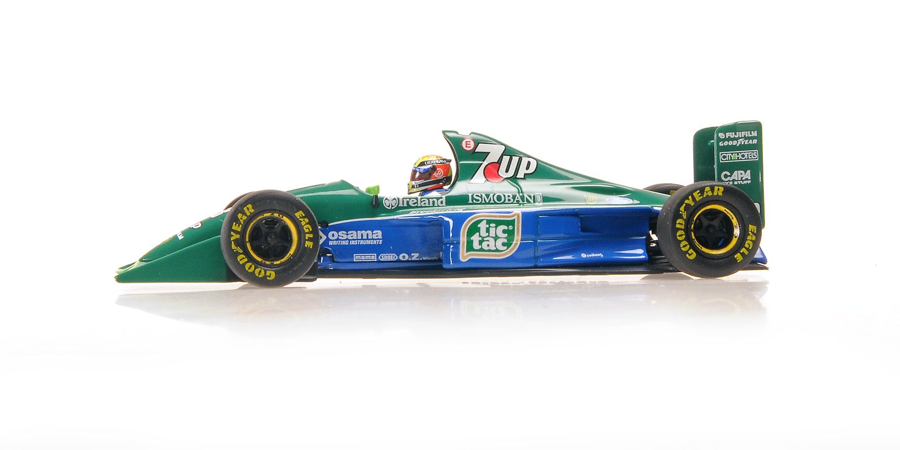 Jordan Ford 191 #33 M.Schumacher Demo Run Silverstone July 2021 1:43 Minichamps