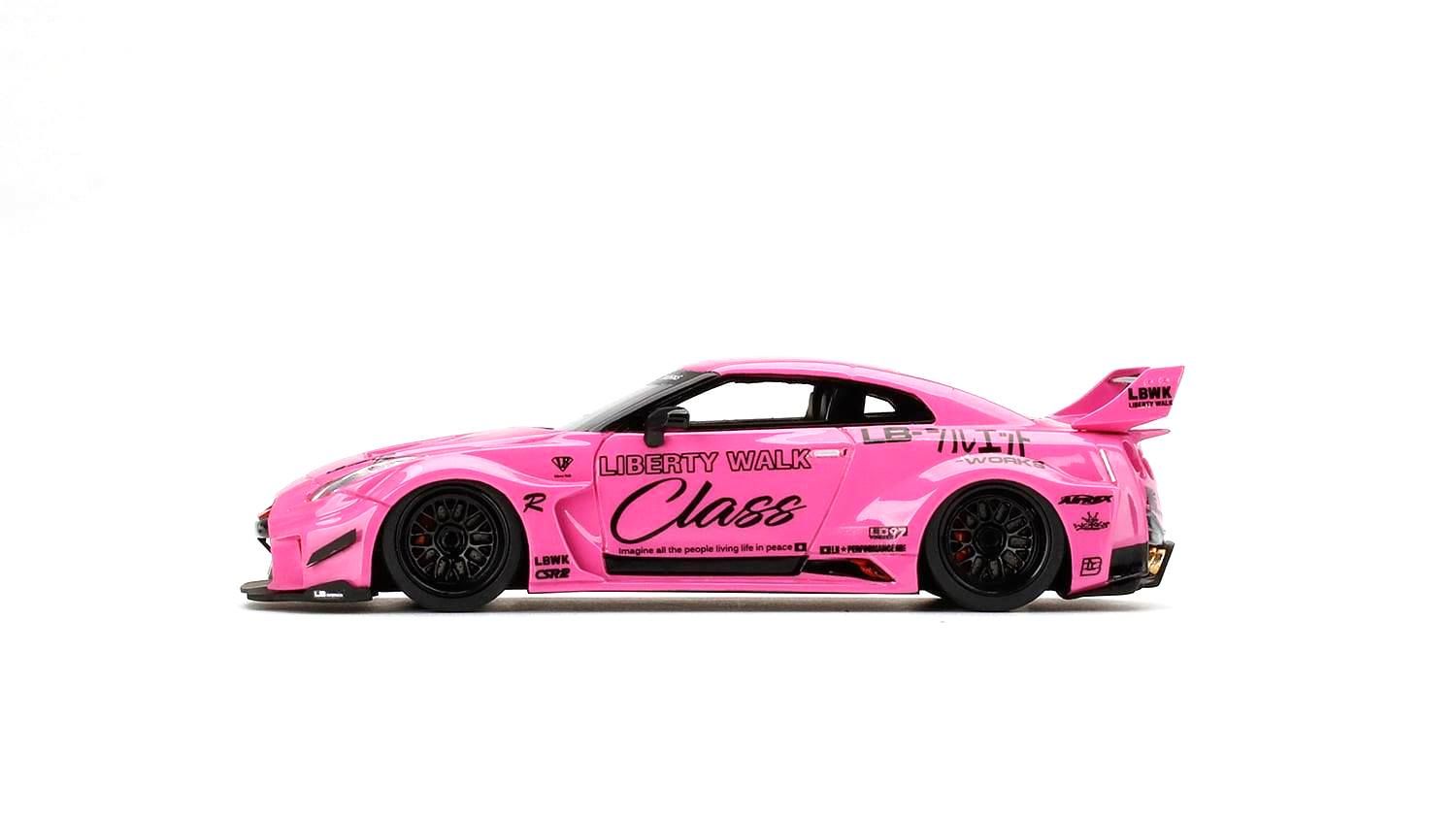 LB-Silhouette Works GT Nissan 35GT-RR Version 1 *Class* pink 1:43 TSM Model