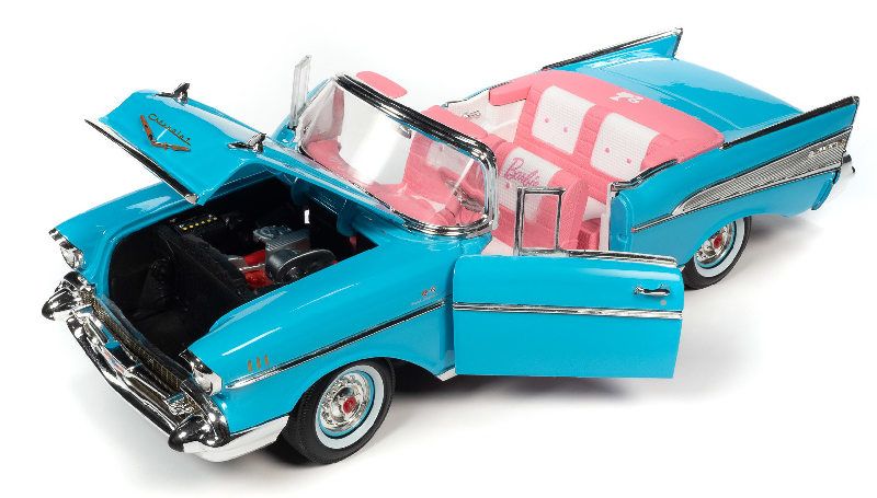 Chevy Bel Air *Barbie* 1957 aqua blue 1:18 Auto World