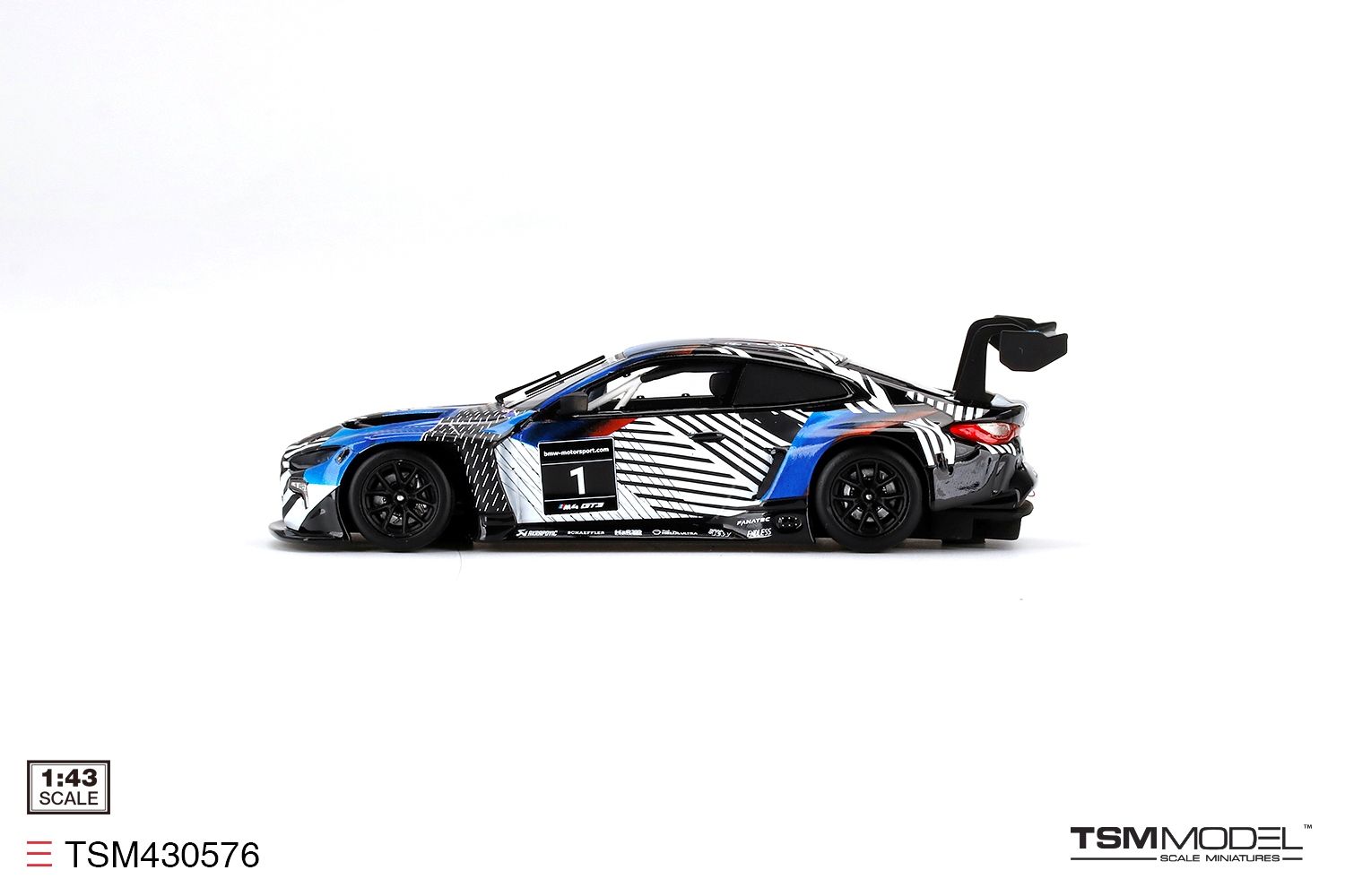 BMW M4 GT3 Test Car ver 1 1:43 TSM Model