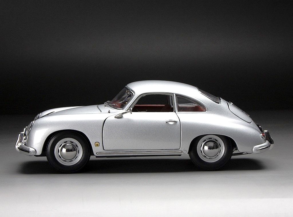Porsche 356A 1500 GS Carrera GT 1957 silver 1:18 Sun Star