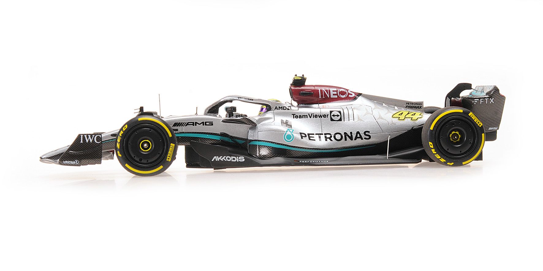 Mercedes-AMG Petronas F1 Team F1 W13 E Performance #44 L.Hamilton Bahrain GP 2022 1:43 Minichamps