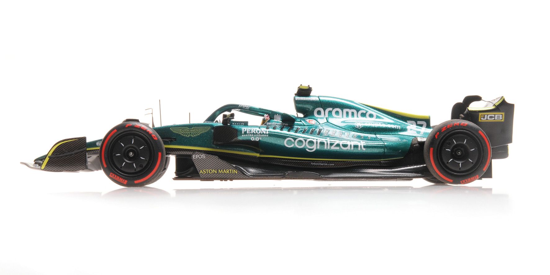 Aston Martin ARAMCO Cognizant F1 Team AMR22 #27 N.Huelkenberg Bahrain GP 2022 1:43 Minichamps