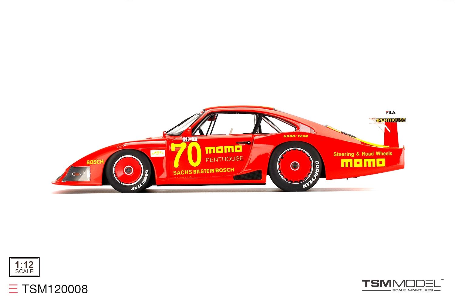 Porsche 935/78 *Moby Dick* MOMO PENTHOUSE #70 G.Moretti DRM Norisring 1981 1:12 TSM