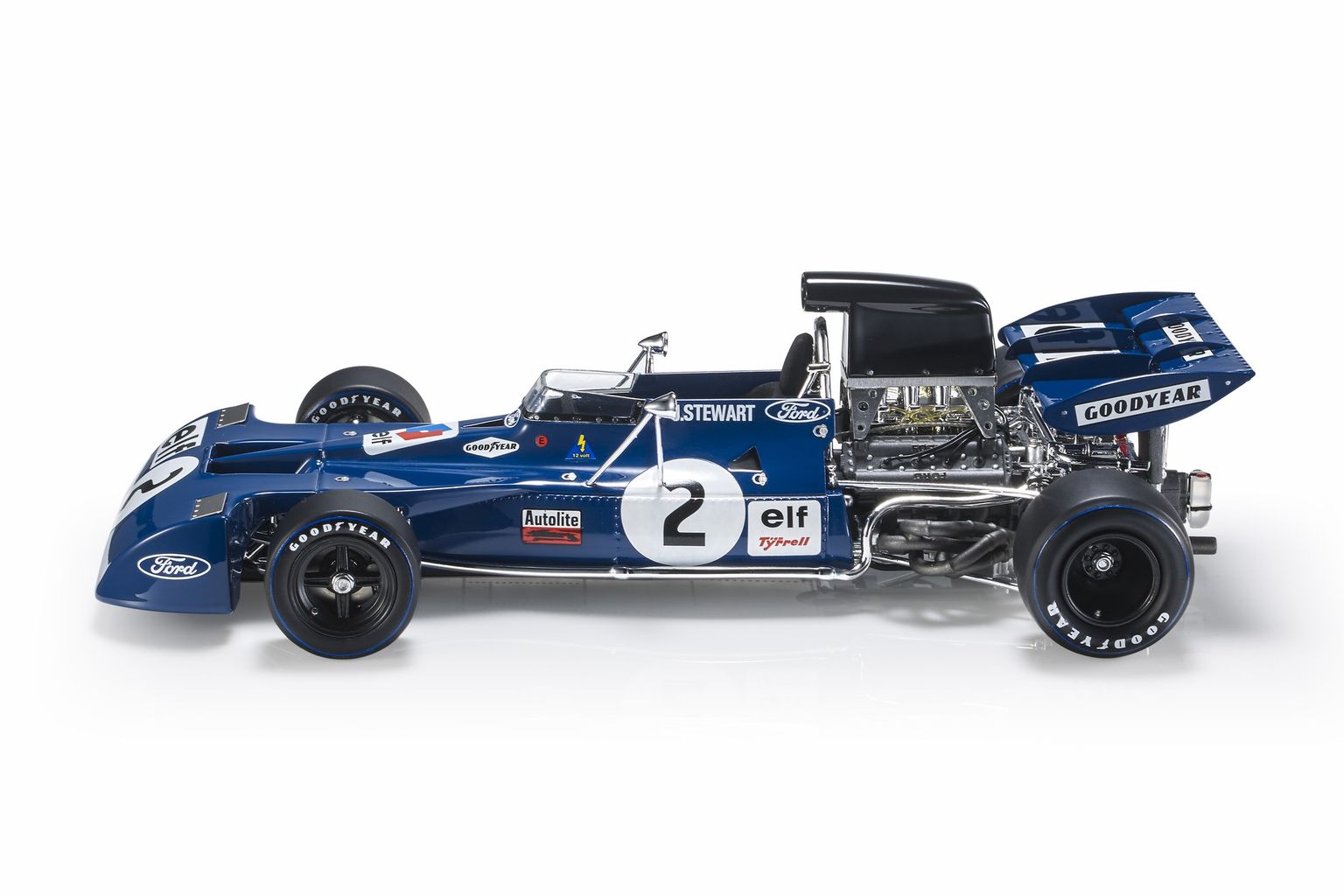 Tyrrell 003 #2 J.Stewart Winner German GP 1971 1:18 GP Replicas