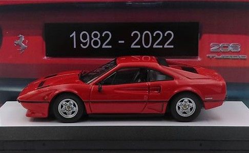 Ferrari 308 GTB Turbo Museo Enzo Ferrari Modena 1982-2022 1:43 Best Model 