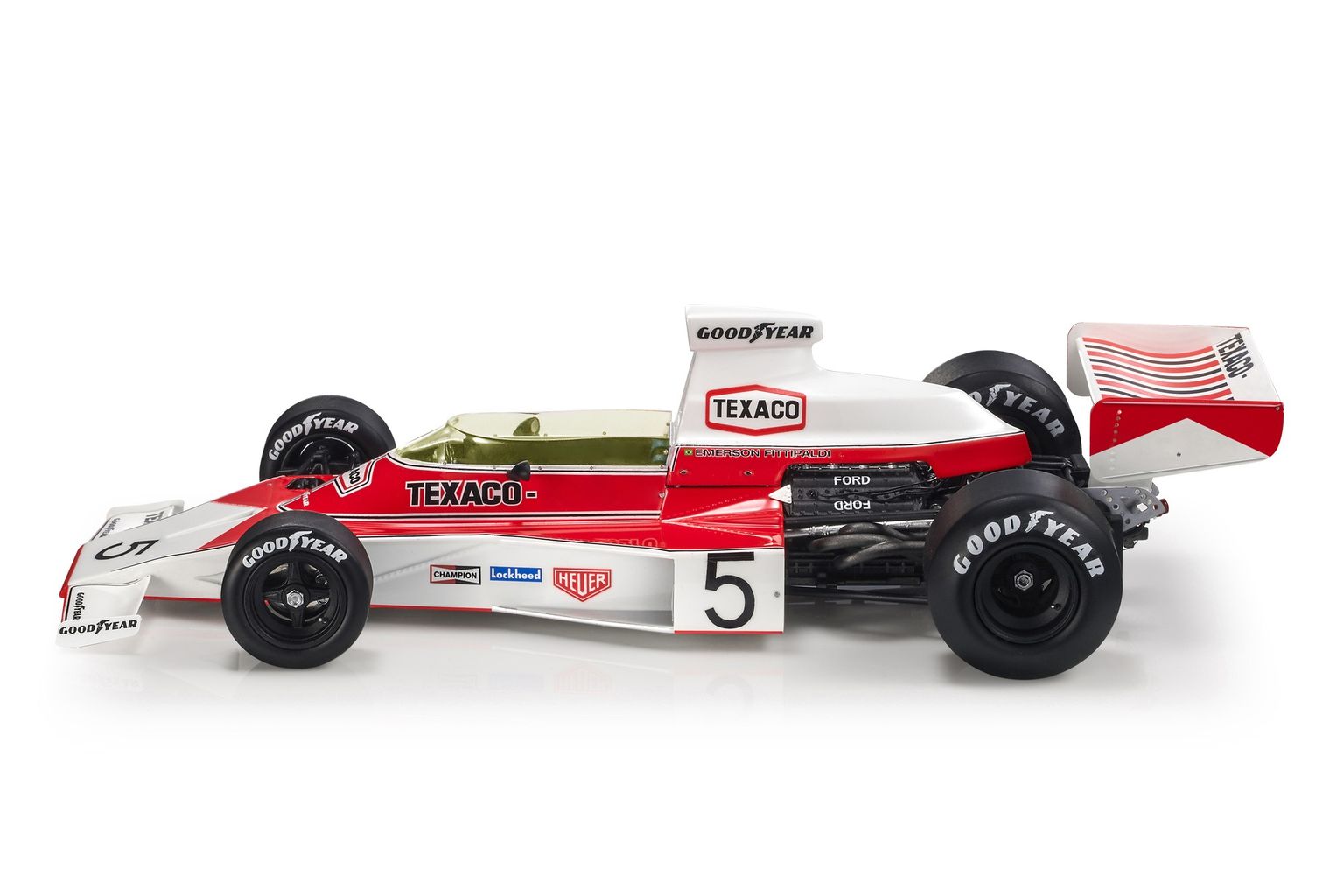 McLaren M23 Ford Texaco #5 E.Fittipaldi Winner Belgian GP 1974 World Champion 1:18 GP Replicas