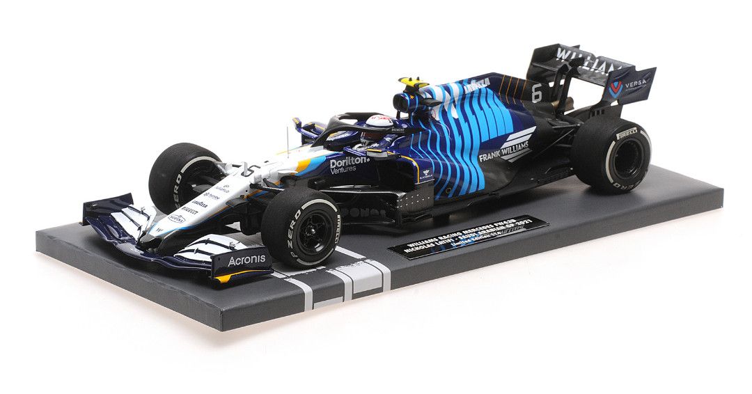 Williams Racing Mercedes FW43B #6 N.Latifi Saudi Arabian GP 2022 1:18 Minichamps 