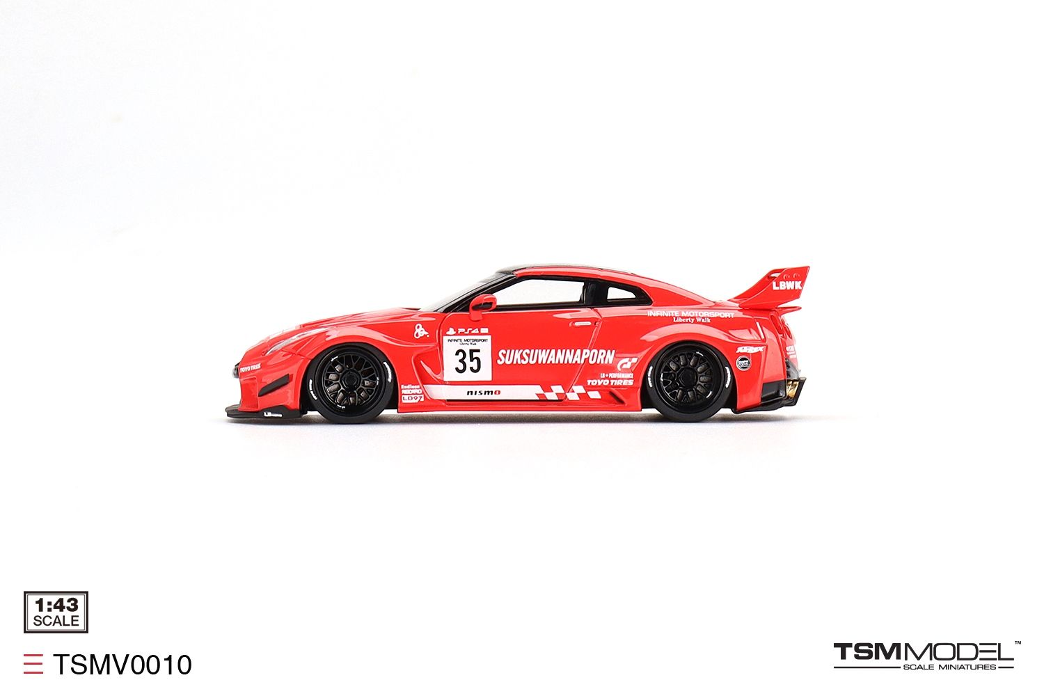 LB-Silhouette Works GT Nissan 35GT-RR Ver.1 1:43 TSM Model