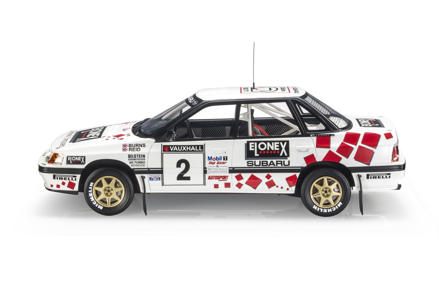 Subaru Legacy RS #2 Burns/Reid Winner British Rally 1993 1:18 Top Marques Collectibles