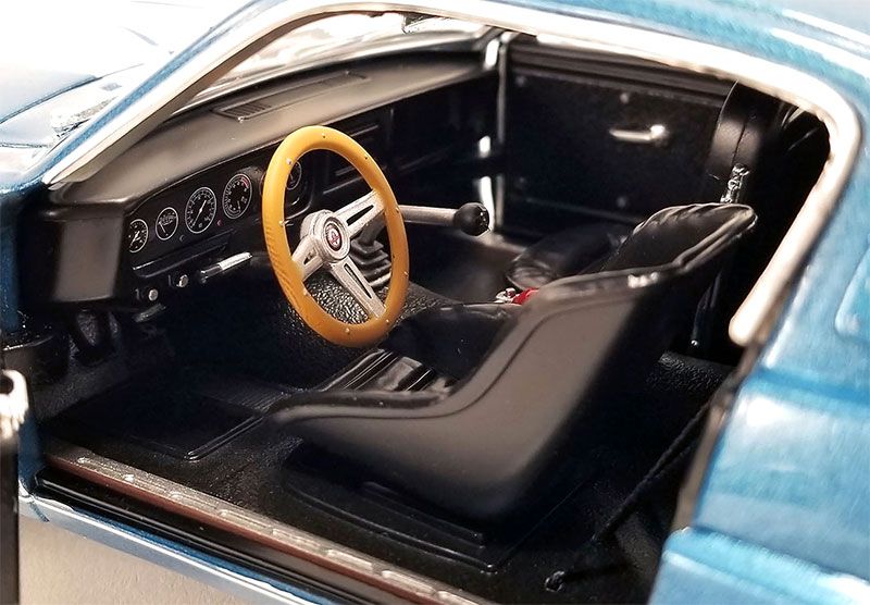 Shelby GT350-R #11 M.Donahue *Dockery Ford* 1965 blue/white stripes 1:18 Acme Diecast