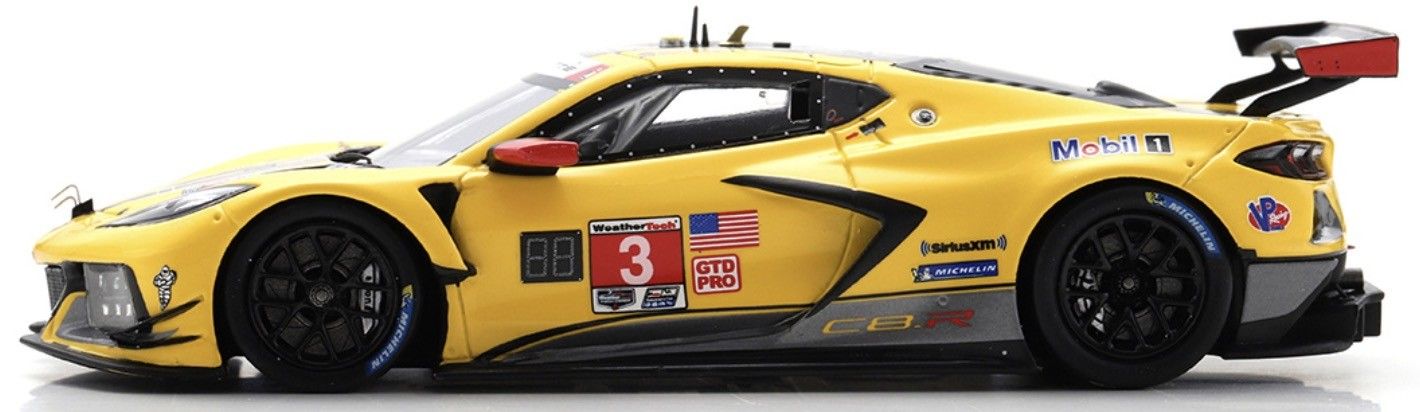 Chevrolet Corvette C8.R #3 Garcia/Taylor/Catsburg Corvette Racing Winner IMSA 12H Sebring GTD PRO 2022 1:43 TSM Model