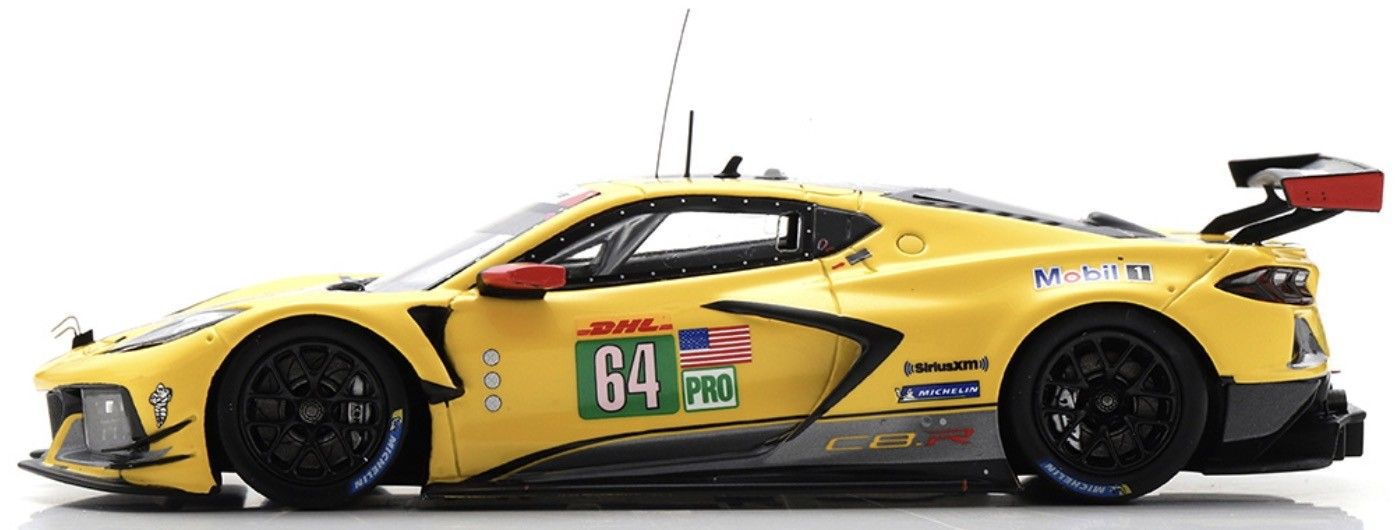 Chevrolet Corvette C8.R #64 Milner/Tandy Corvette Racing 2nd WEC Sebring 1000 Miles GTE PRO 2022 1:43 TSM Model