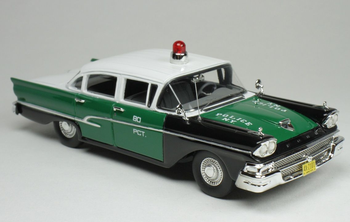 Ford USA Fairlane Now York Police Department 1959 1:43 Goldvarg Collection